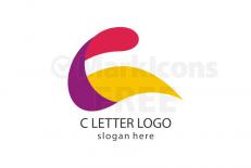 C letter brand logo design template