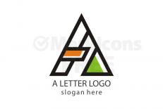 Creative a letter logo design free