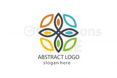 Decorative floral logo design free