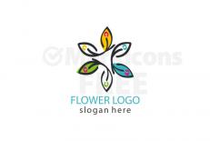 Floral logo design free