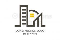 Free city buildings logo design