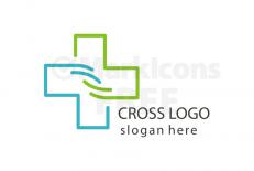 Free health cross logo design