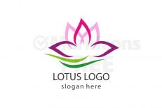 Free lotus logo design