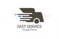 Free parcel service logo design