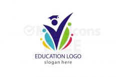 Graduate logo design template